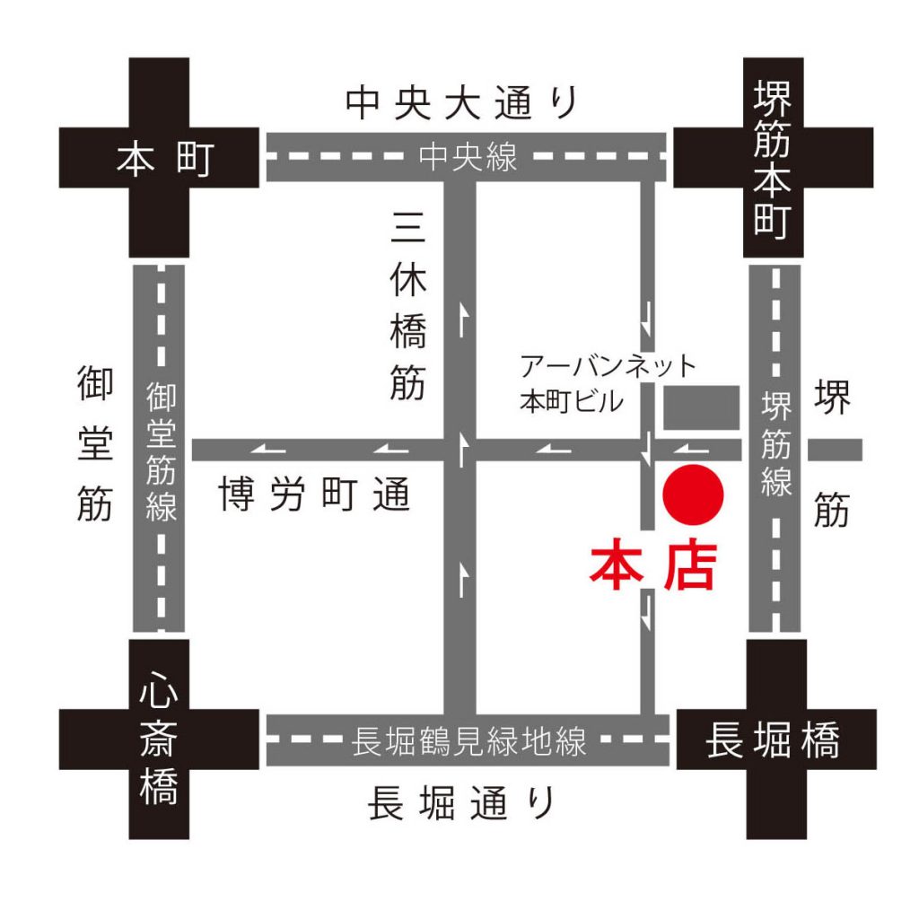 Osaka Store Map